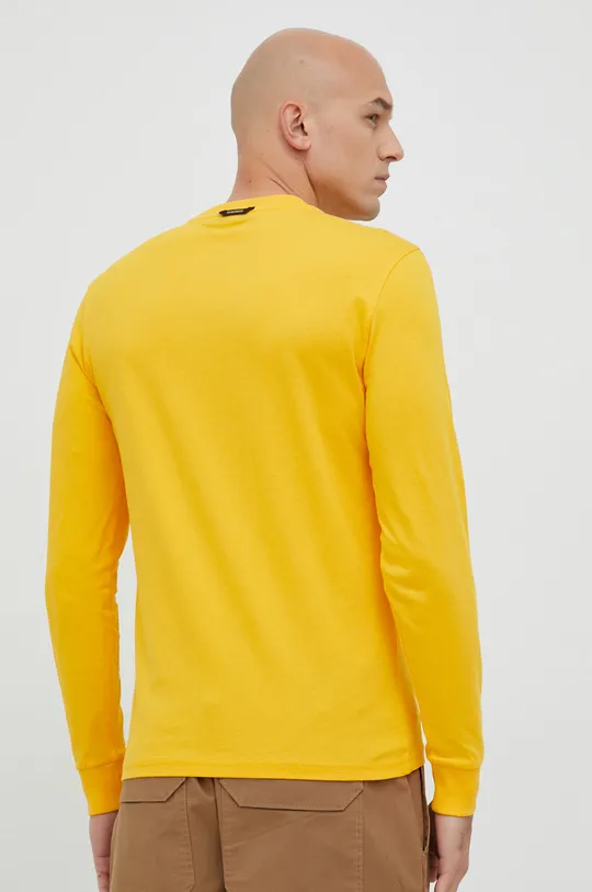Βαμβακερή μπλούζα με μακριά μανίκια Napapijri  Κύριο υλικό: 100% Βαμβάκι Πλέξη Λαστιχο: 95% Βαμβάκι, 5% Σπαντέξ