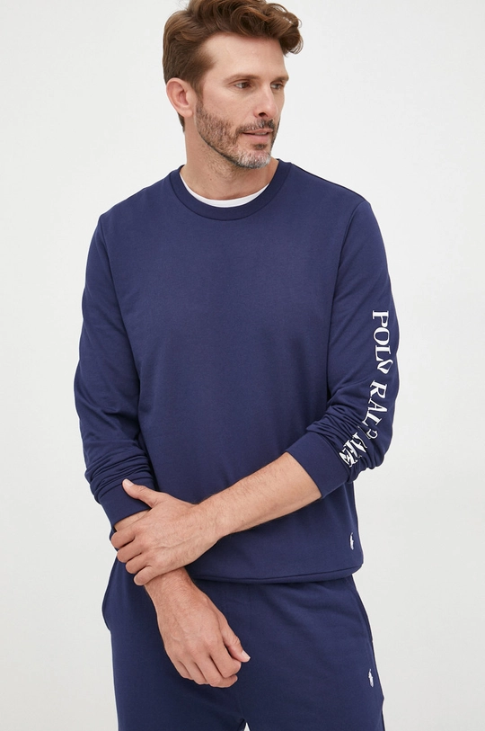 σκούρο μπλε Longsleeve Polo Ralph Lauren Ανδρικά