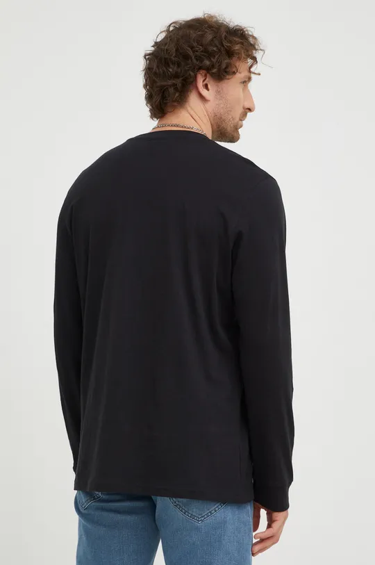 Βαμβακερή μπλούζα με μακριά μανίκια Lee  100% Βαμβάκι