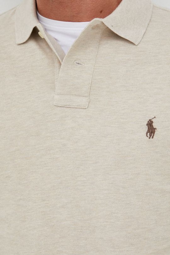 Bavlněné tričko s dlouhým rukávem Polo Ralph Lauren Pánský