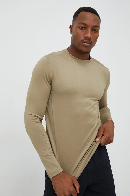 zielony Under Armour longsleeve funkcyjny Tactical