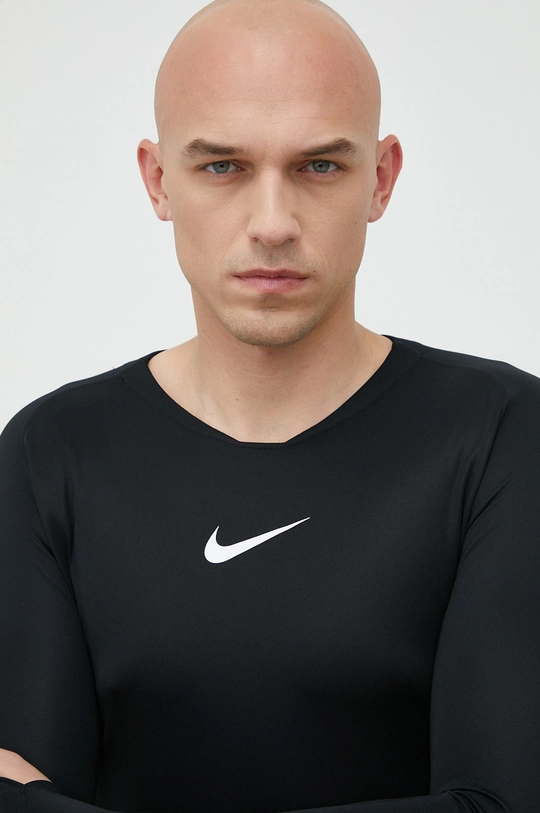 czarny Nike longsleeve treningowy Park First Layer Męski