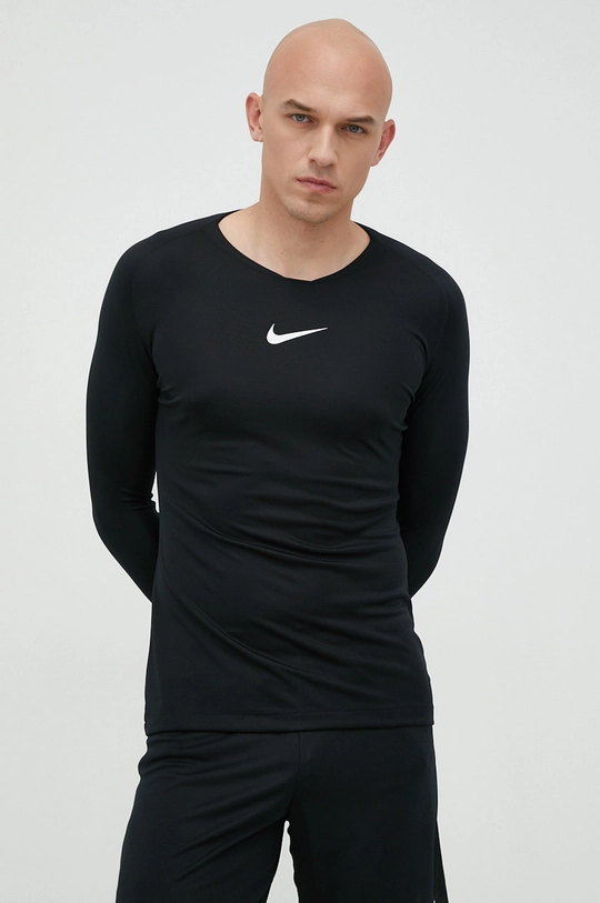 czarny Nike longsleeve treningowy Park First Layer