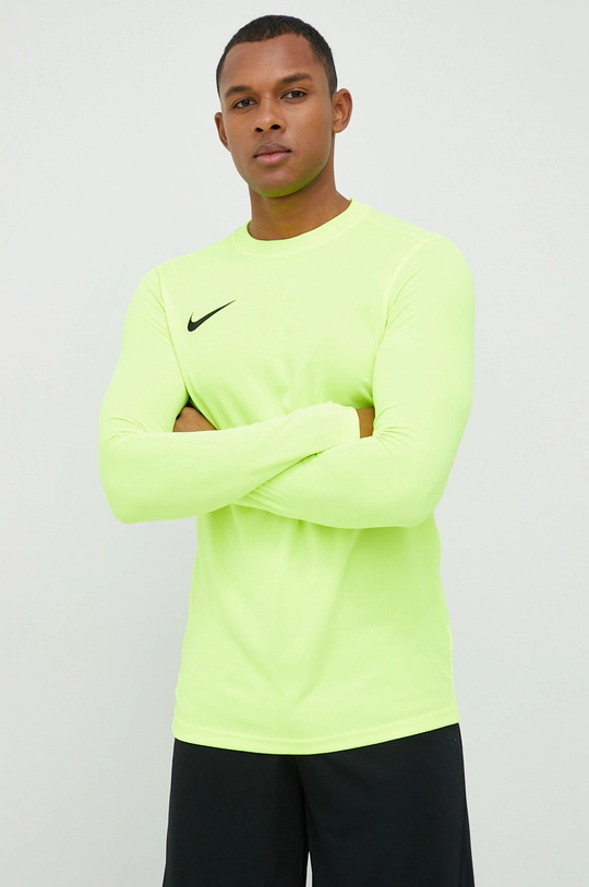 żółty Nike longsleeve treningowy Park VII Męski