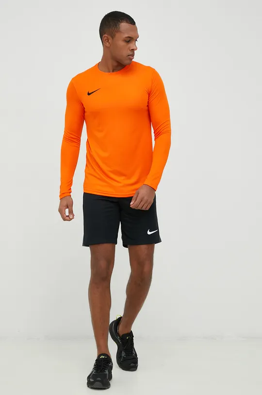 Προπόνηση μακρυμάνικο Nike Park Vii πορτοκαλί