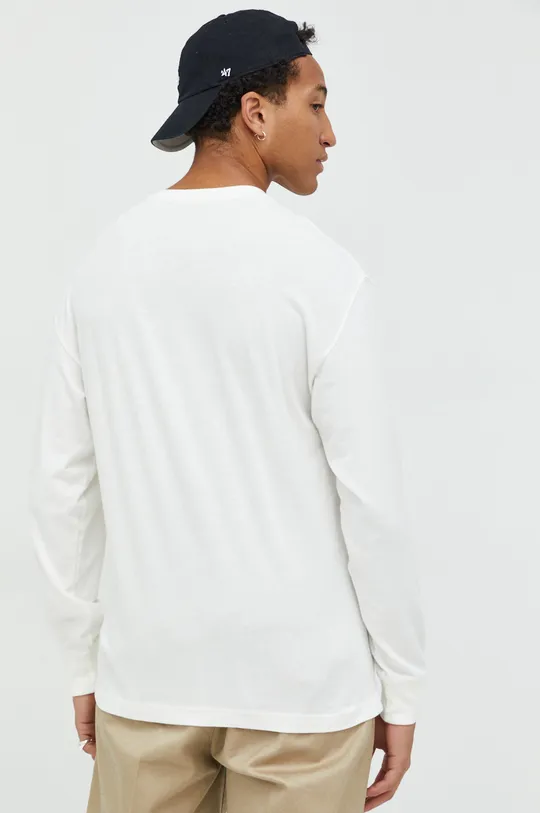 Bavlnené tričko s dlhým rukávom Abercrombie & Fitch  100% Bavlna