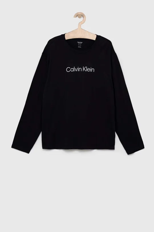 μαύρο Longsleeve Calvin Klein Performance Ανδρικά