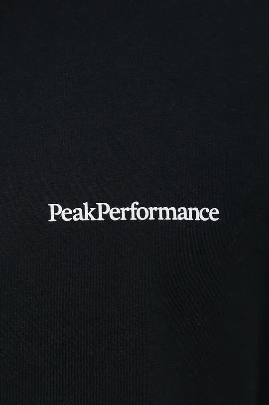 Βαμβακερή μπλούζα με μακριά μανίκια Peak Performance Original Ανδρικά