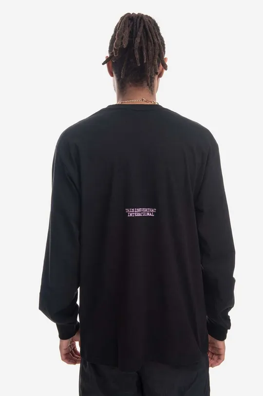 thisisneverthat longsleeve din bumbac Stamp L/S Tee  100% Bumbac