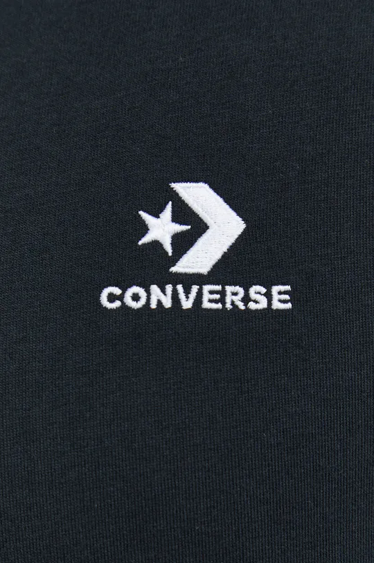 Bombažna majica z dolgimi rokavi Converse
