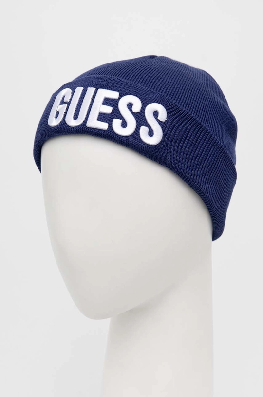 Παιδικός σκούφος Guess σκούρο μπλε