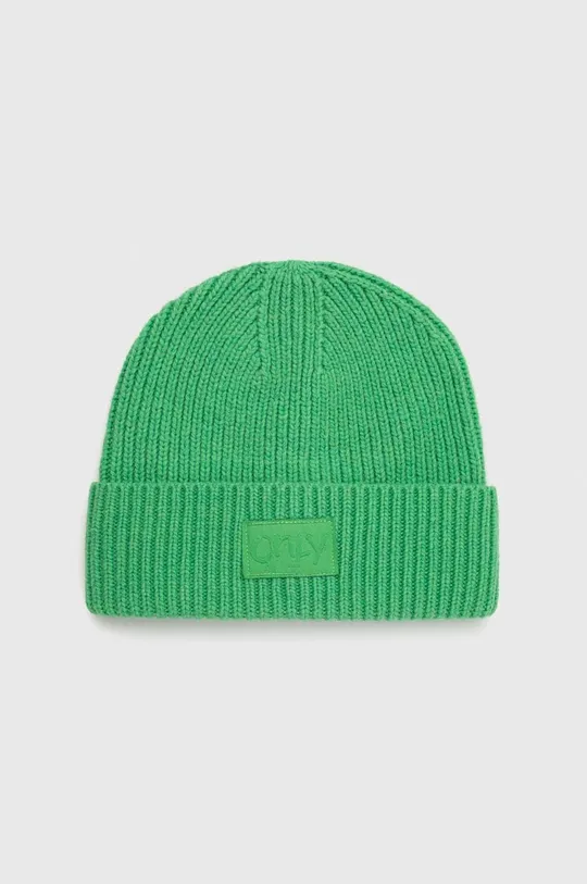 zielony Only czapka wełniana Damski