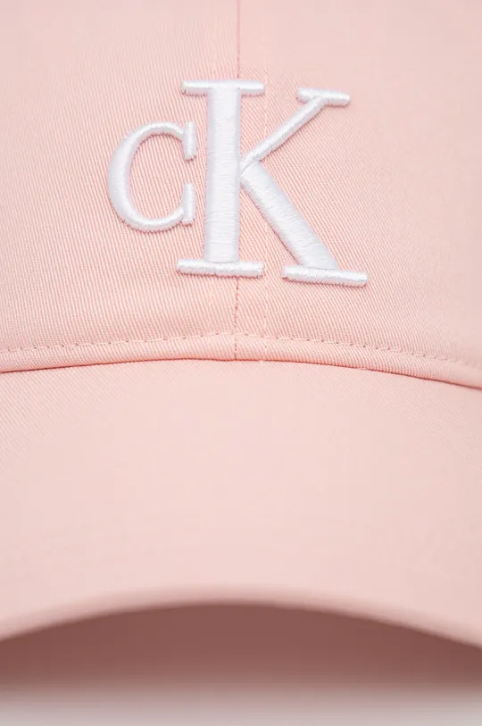 Calvin Klein Jeans czapka bawełniana 100 % Bawełna organiczna