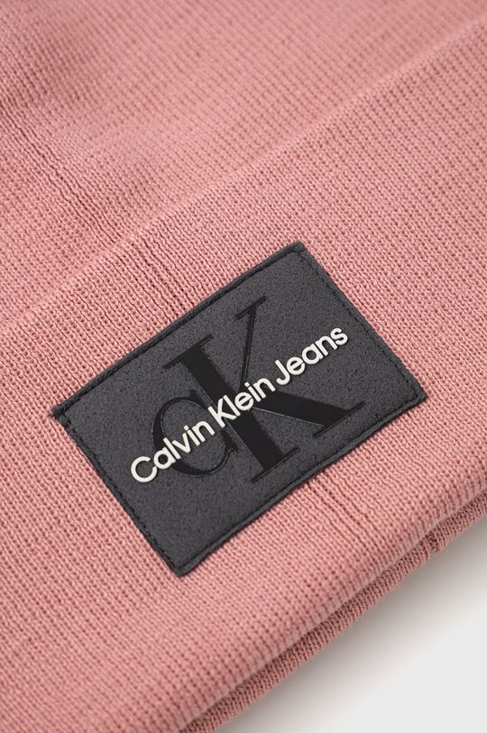 Čiapka s prímesou vlny Calvin Klein Jeans  50% Akryl, 50% Vlna