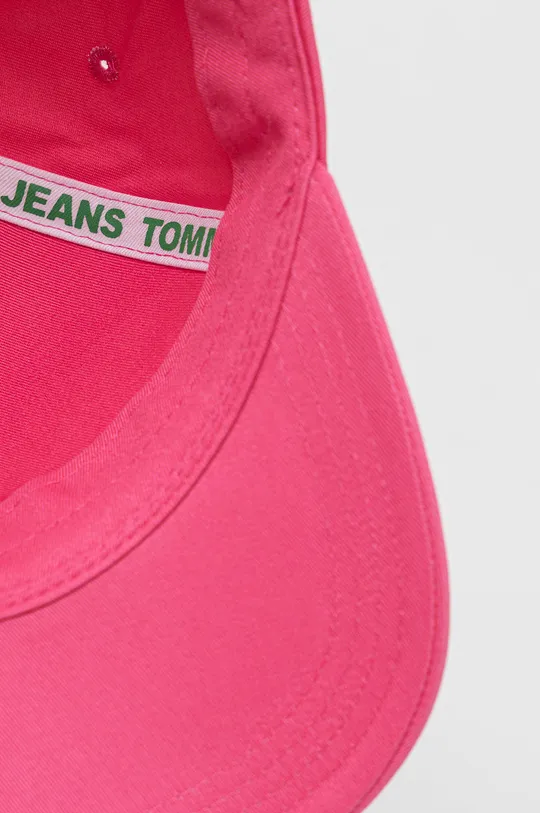 рожевий Бавовняна кепка Tommy Jeans