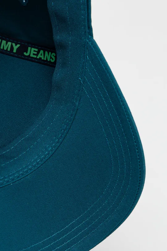 μπλε Βαμβακερό καπέλο Tommy Jeans