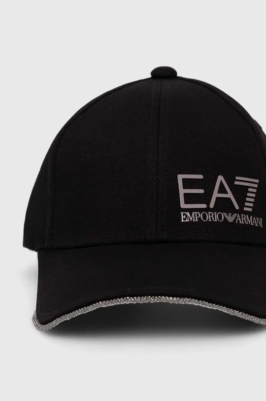 EA7 Emporio Armani berretto da baseball in cotone 100% Cotone Rivestimento: 100% Poliestere