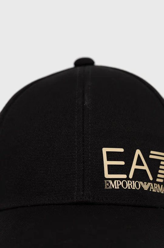 Βαμβακερό καπέλο του μπέιζμπολ EA7 Emporio Armani 100% Βαμβάκι Φόδρα: 100% Πολυεστέρας