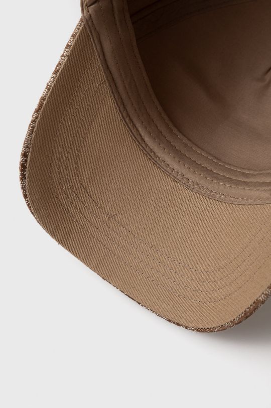 brązowy Guess czapka