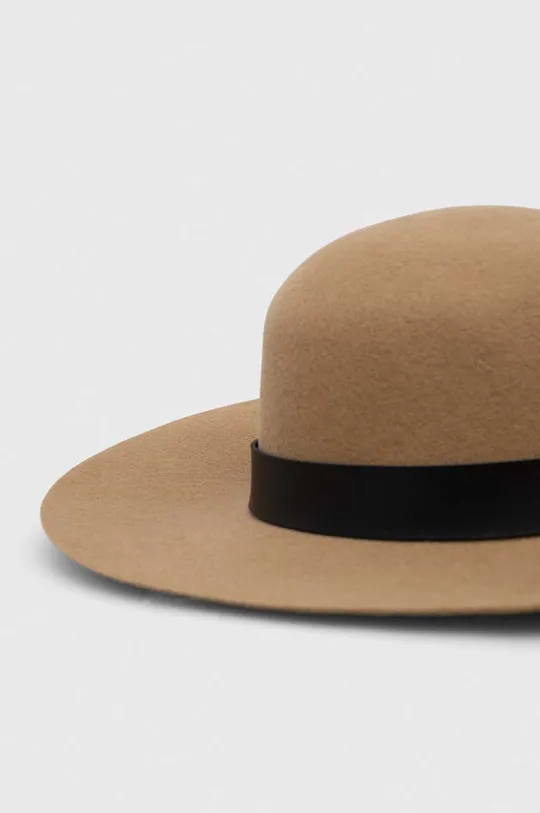 Μάλλινο καπέλο Patrizia Pepe  Κύριο υλικό: 100% Μαλλί Άλλα υλικά: 100% Φυσικό δέρμα