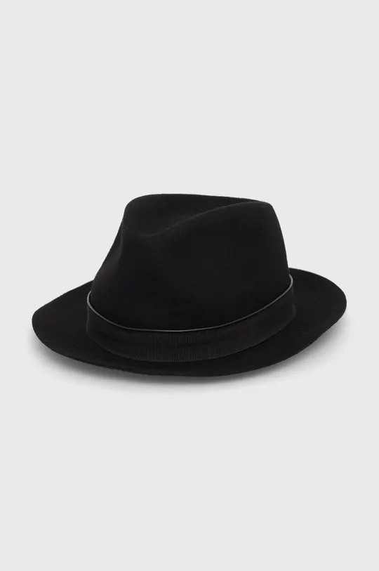 czarny Coccinelle kapelusz wełniany Damski