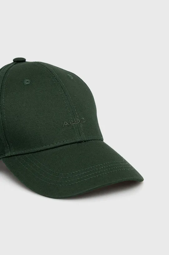 Βαμβακερό καπέλο του μπέιζμπολ Aldo πράσινο