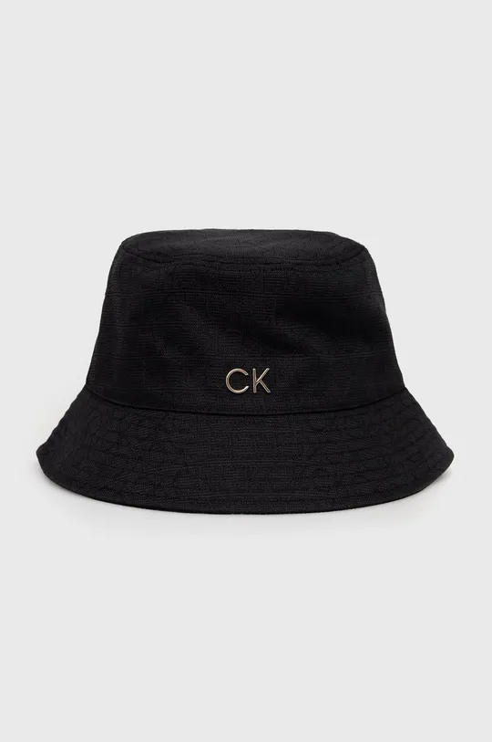 čierna Obojstranný klobúk Calvin Klein Dámsky