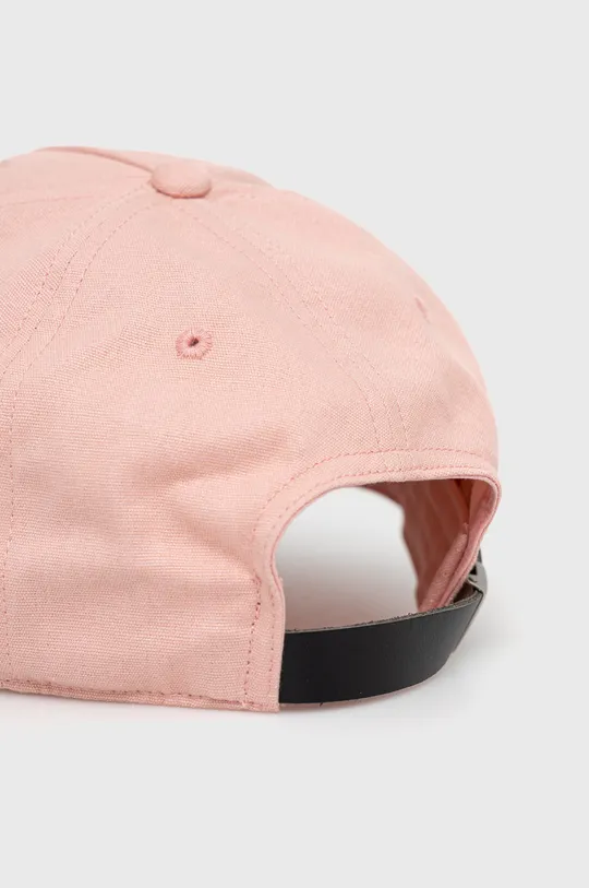 Bavlněná čepice AllSaints růžová