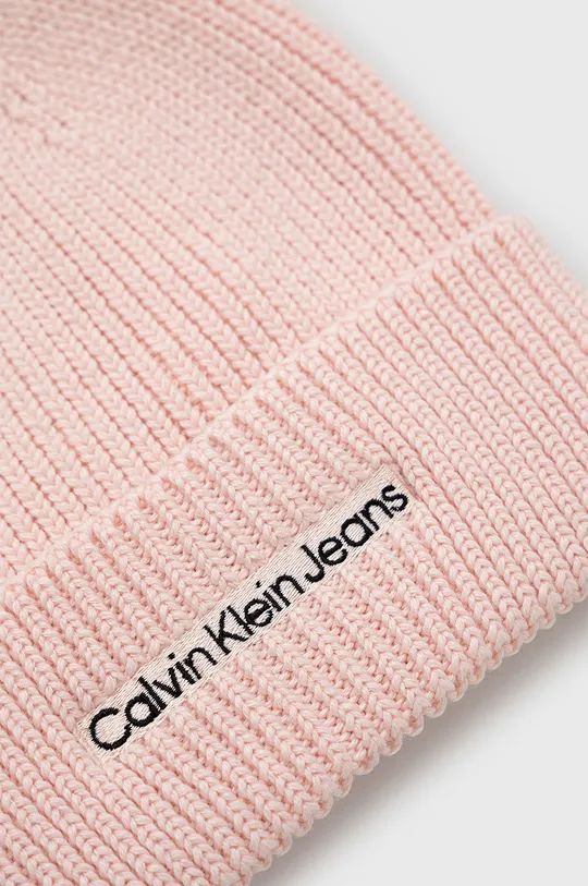 Μάλλινο σκουφί Calvin Klein Jeans  100% Βαμβάκι
