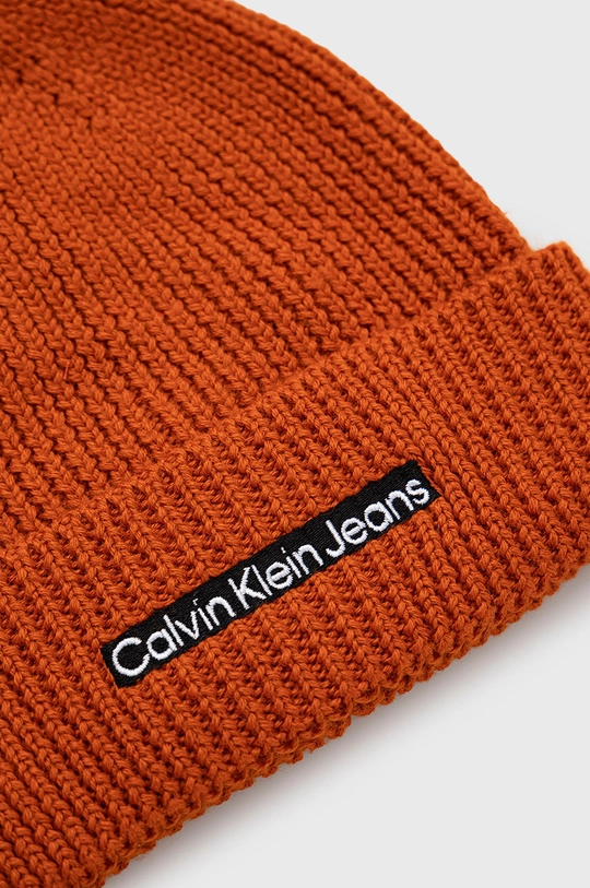 Vlnená čiapka Calvin Klein Jeans  50% Akryl, 50% Vlna