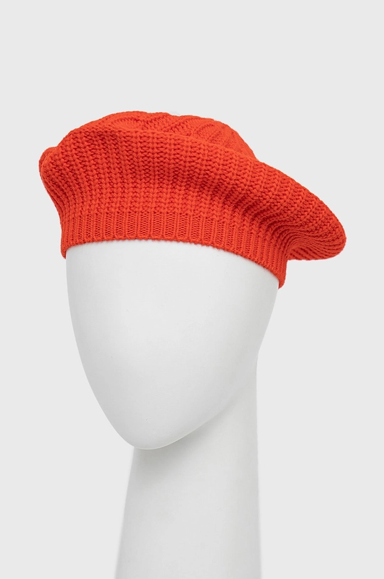 czerwony United Colors of Benetton beret wełniany Damski