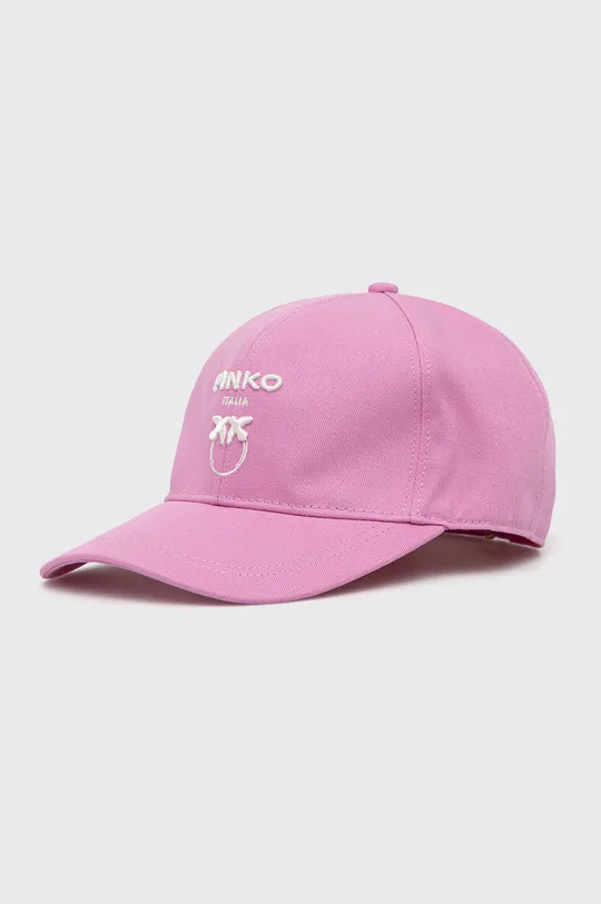 розовый Хлопковая кепка Pinko Женский