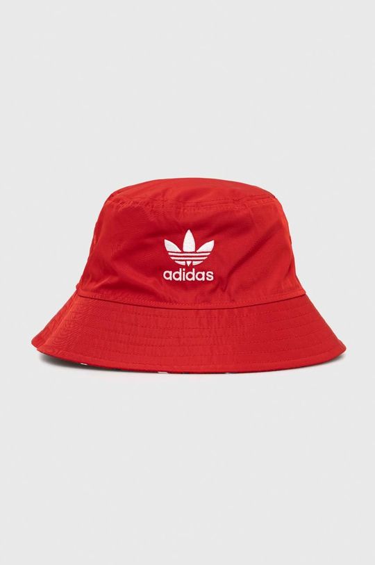 adidas Originals kapelusz dwustronny Thebe Magugu czerwony