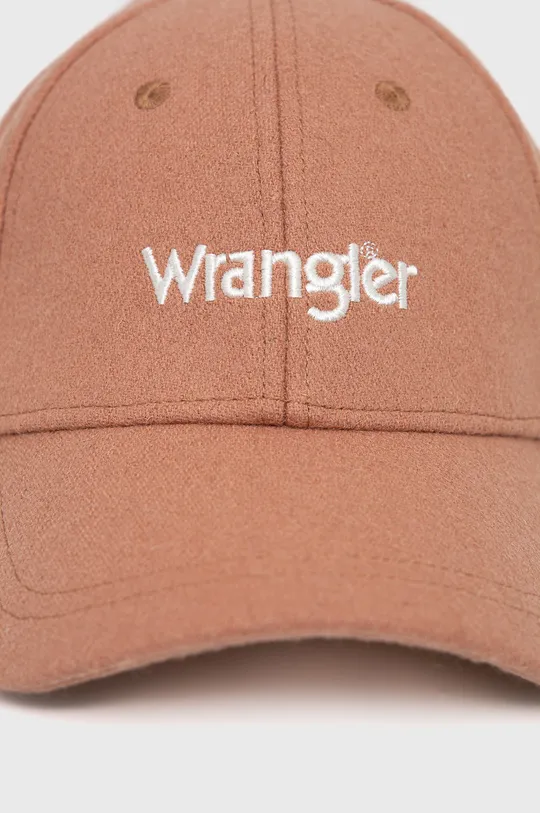 Volnena kapa Wrangler oranžna