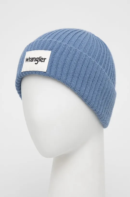 Βαμβακερό καπέλο Wrangler μπλε