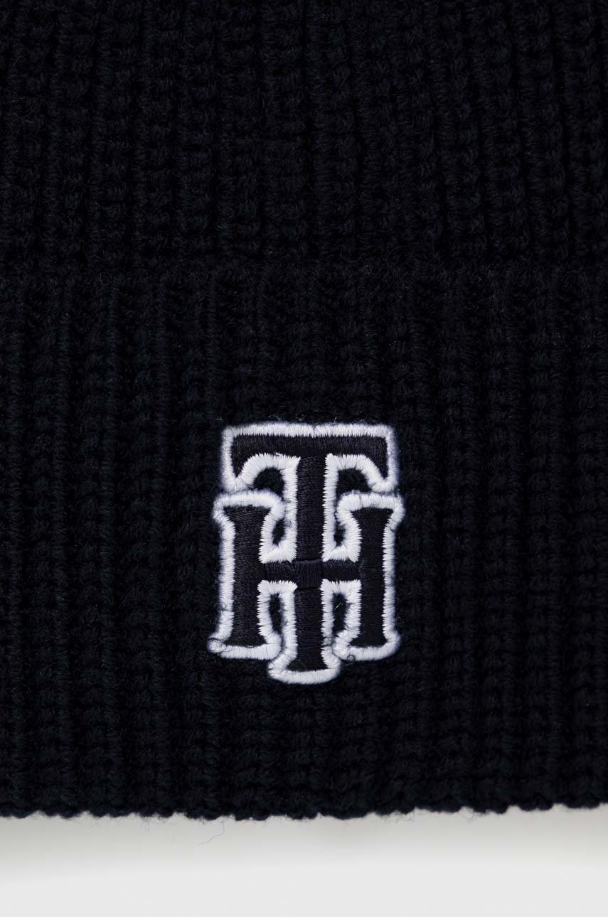 Tommy Hilfiger czapka wełniana 50 % Akryl, 50 % Wełna