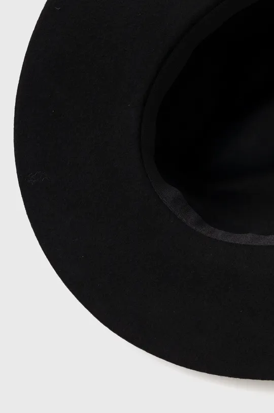 czarny Polo Ralph Lauren kapelusz wełniany