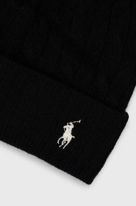 Polo Ralph Lauren czapka wełniana 90 % Wełna, 10 % Kaszmir