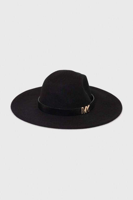 czarny Michael Kors kapelusz wełniany Karli Damski