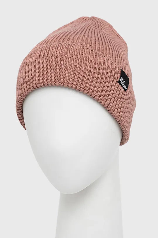Βαμβακερό καπέλο Jack Wolfskin ροζ