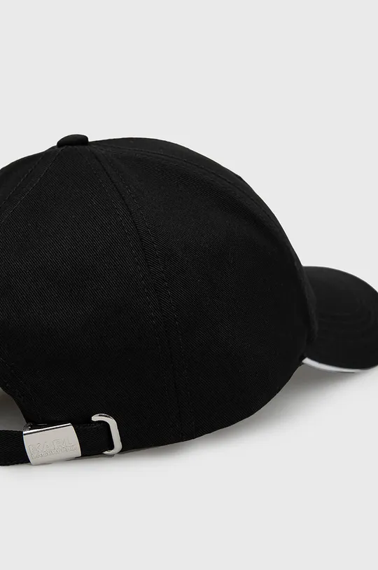 Βαμβακερό καπέλο του μπέιζμπολ Karl Lagerfeld  100% Οργανικό βαμβάκι