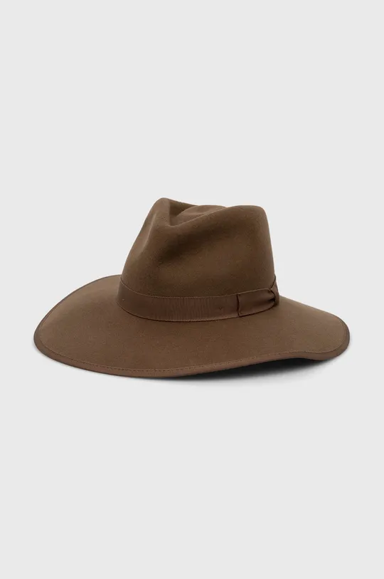 hnedá Vlnený klobúk Brixton Dámsky