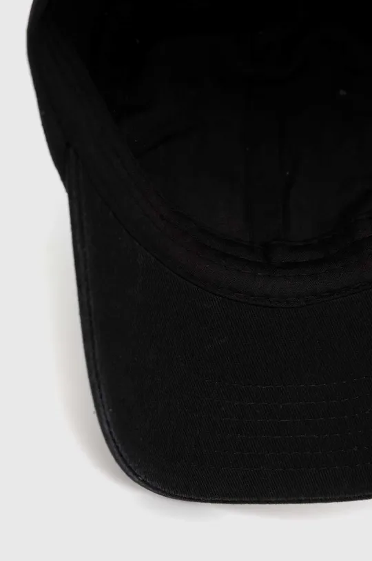 czarny Deus Ex Machina czapka z daszkiem bawełniana