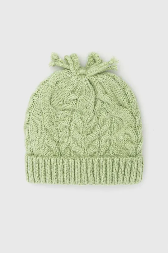 Mayoral czapka, szalik i rękawiczki dziecięce zielony