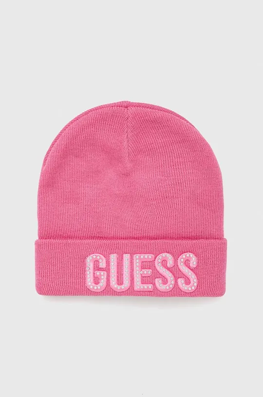 рожевий Дитяча шапка Guess Для дівчаток