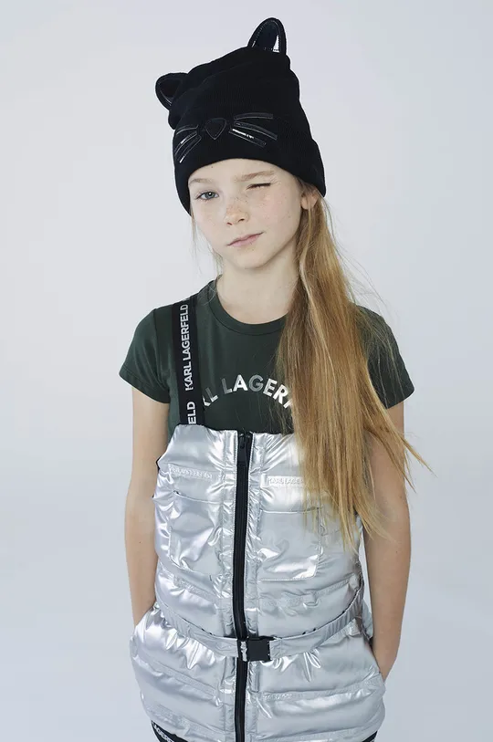μαύρο Παιδικός σκούφος Karl Lagerfeld Για κορίτσια