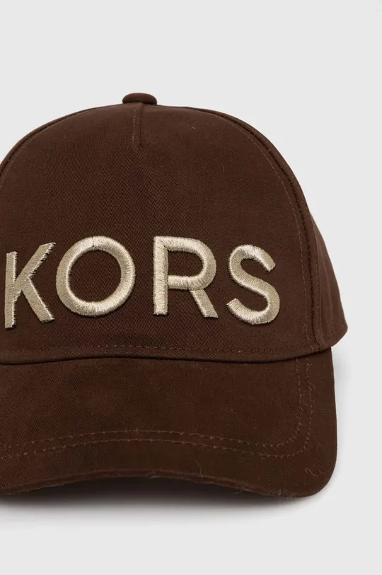 Michael Kors czapka dziecięca brązowy