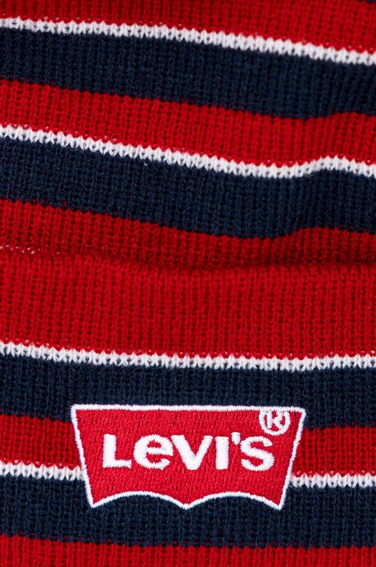 sötétkék Levi's gyerek sapka és kesztyű