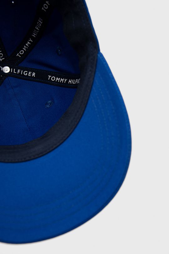 niebieski Tommy Hilfiger czapka bawełniana dziecięca