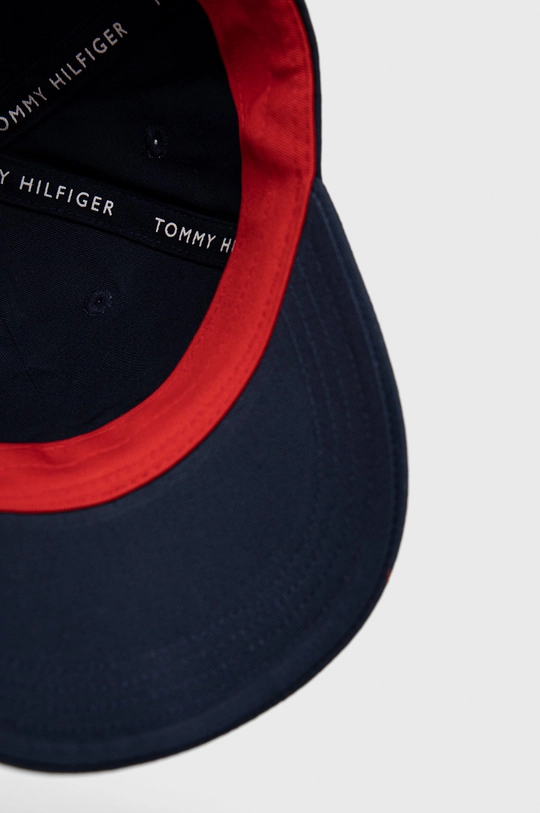 тёмно-синий Детская хлопковая кепка Tommy Hilfiger